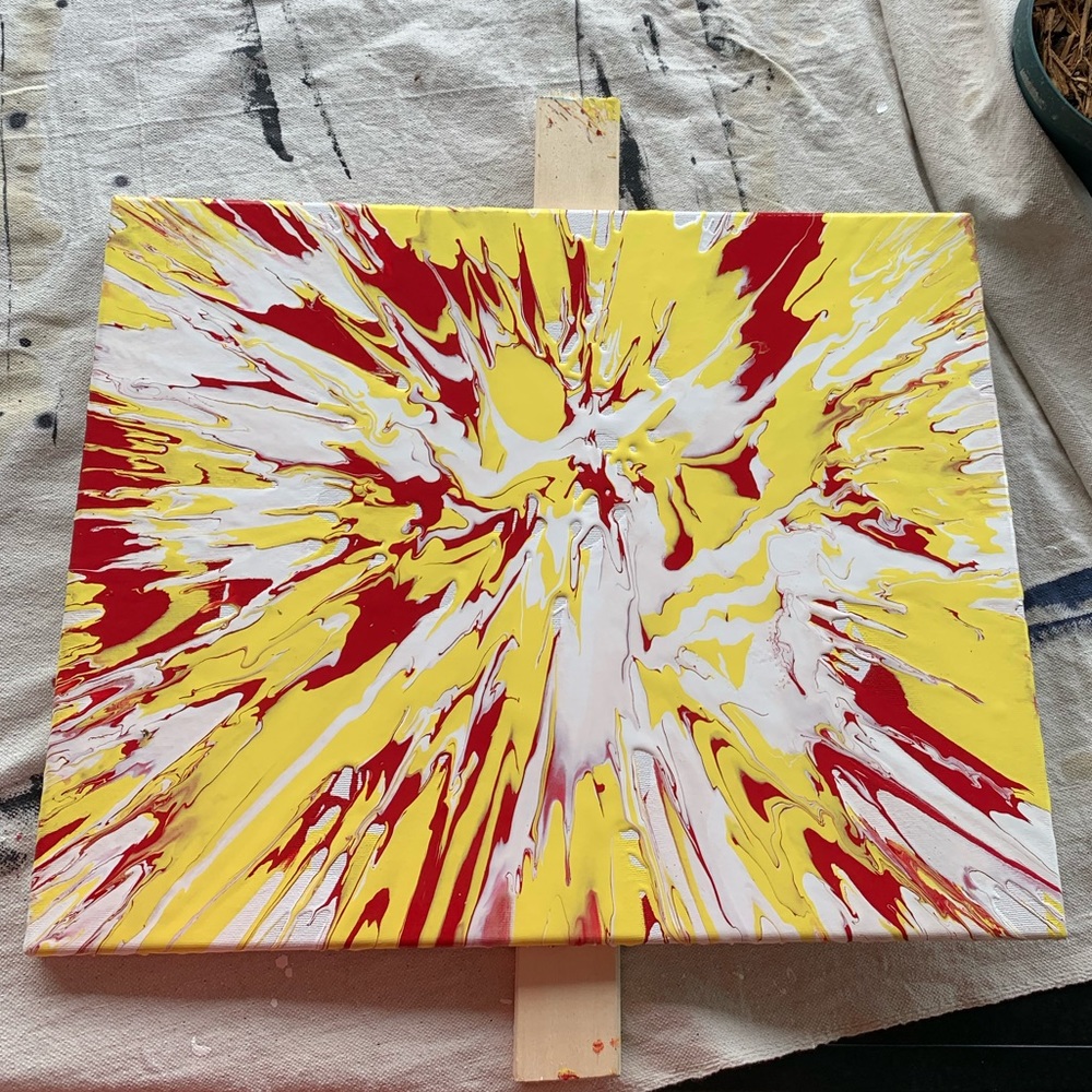 Custom Spin Art Painting